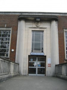 Stark and solid 1930s design - Palmers Green Library