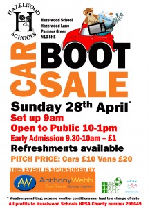 Car Boot Sale flyer