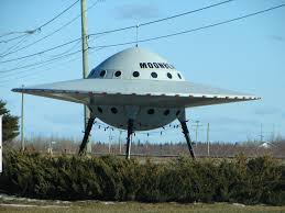 What the flying saucer looked like, probably (image: wikimedia) 