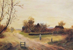 Hazelwood Farm by Florence Baker 1900 (c) Enfield Museum Service; Supplied by The Public Catalogue Foundation