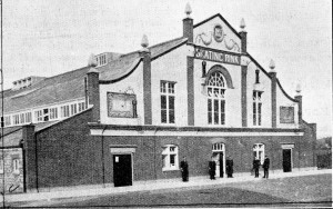 Rosalie Skating Rink exterior image (c) Enfield Local Studies Archive by kind permission